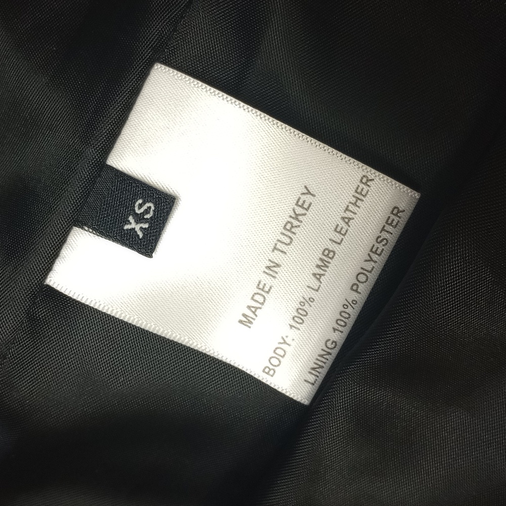🆕 OVERLAND "MIA" BLACK ITALIAN LAMB LEATHER WOMEN'S TRENCH COAT - Picture 15 of 16